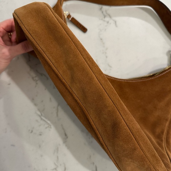 STAUD Sylvie suede shoulder bag EUC - Picture 9 of 12